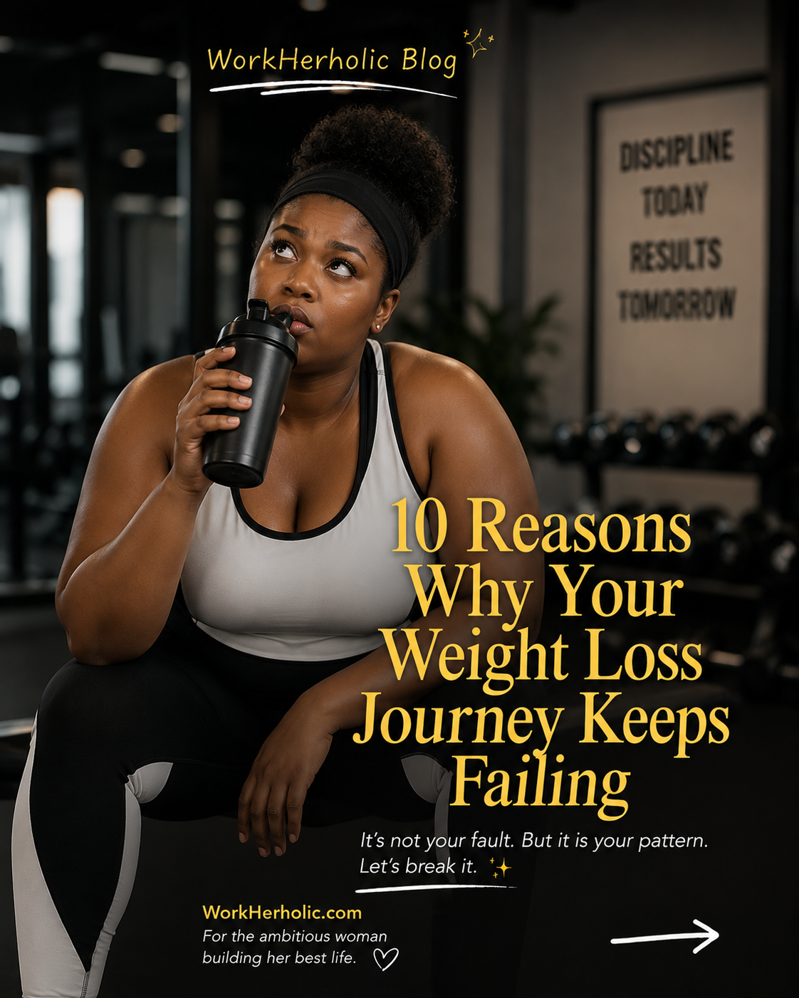 10 Reasons Why Your Weight Loss Journey Keeps Failing | WorkHerholic
