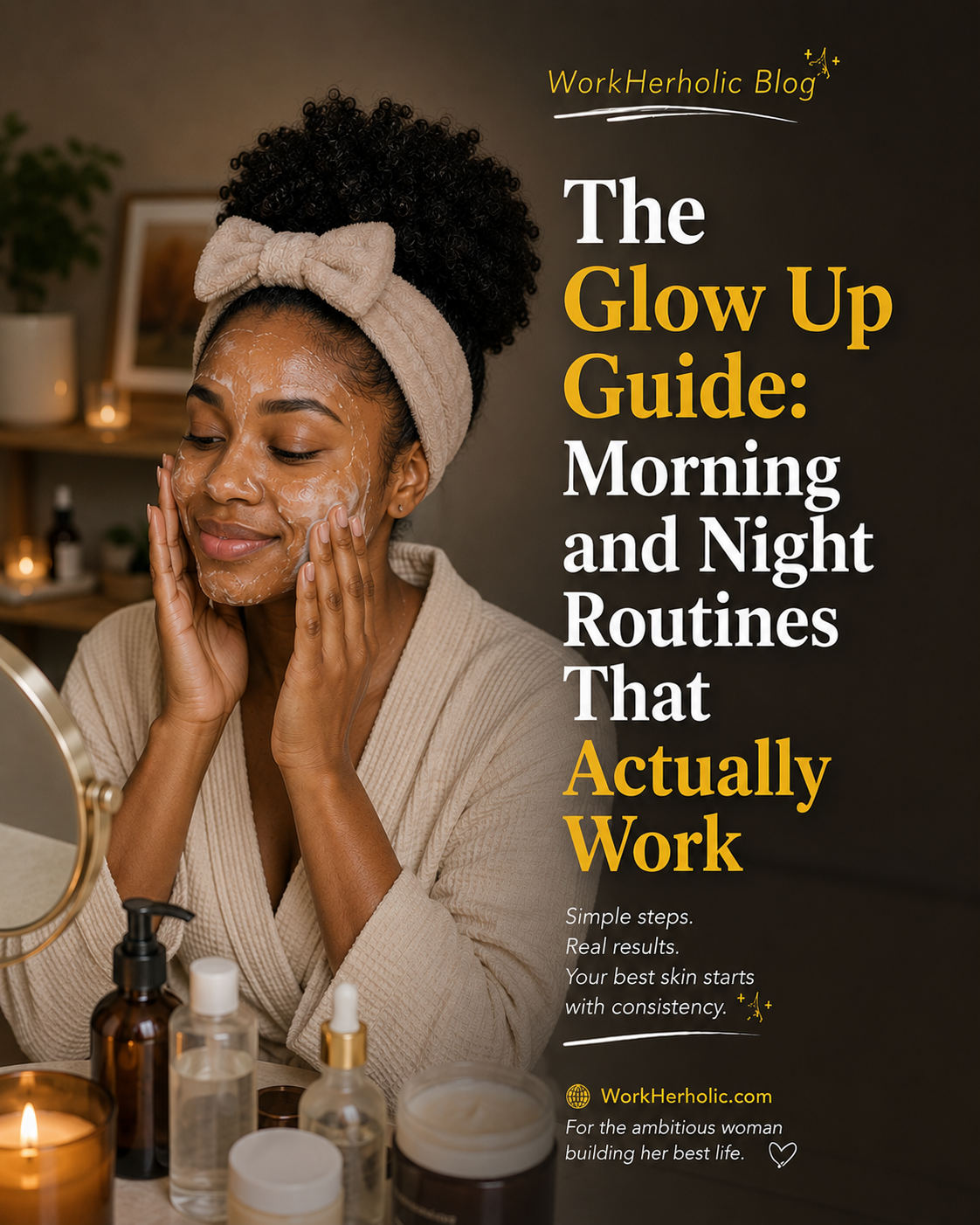 The Glow Up Guide: Morning and Night Routines That Actually Work