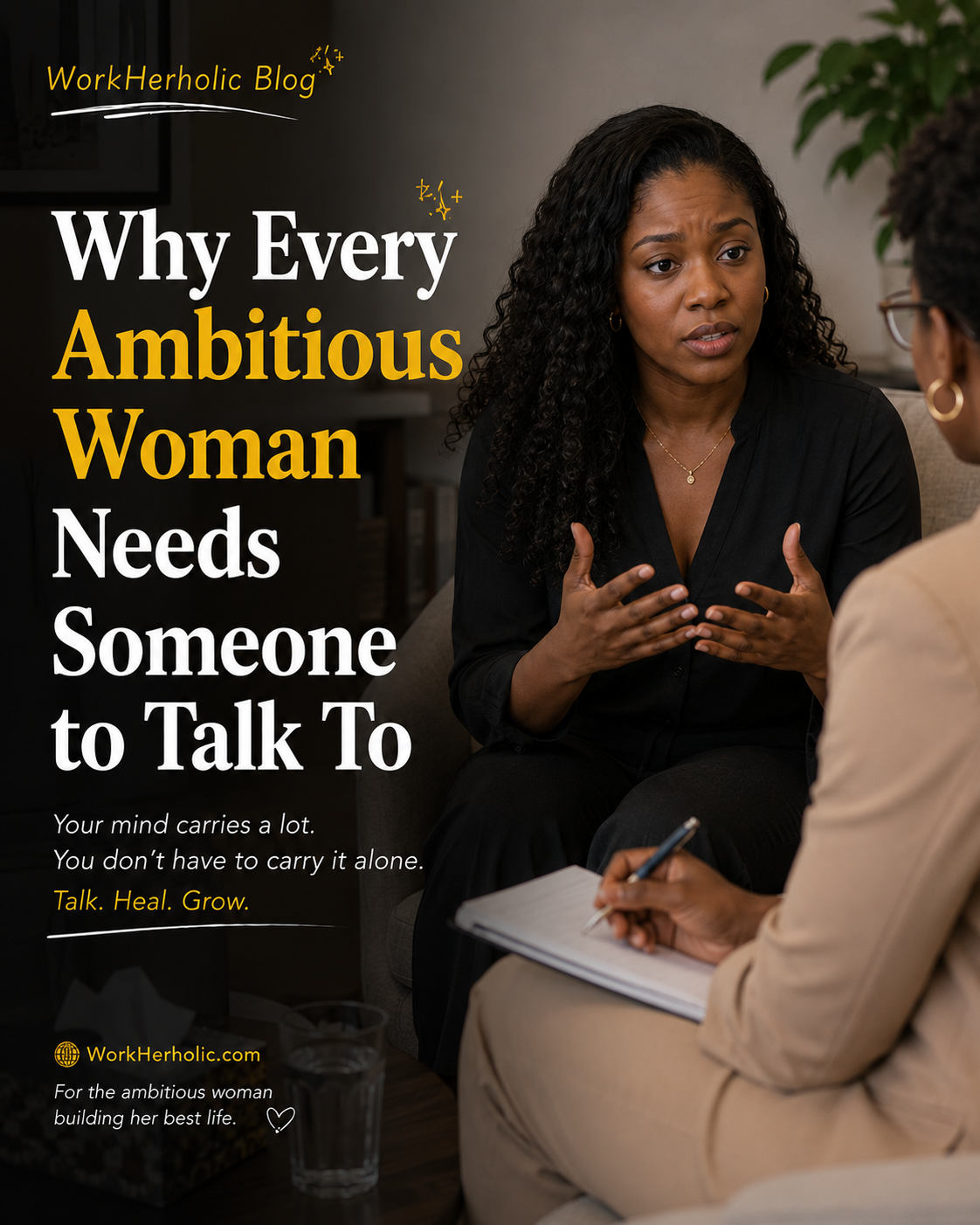 The Therapy Chat: Why Every Ambitious Woman Needs Someone to Talk To
